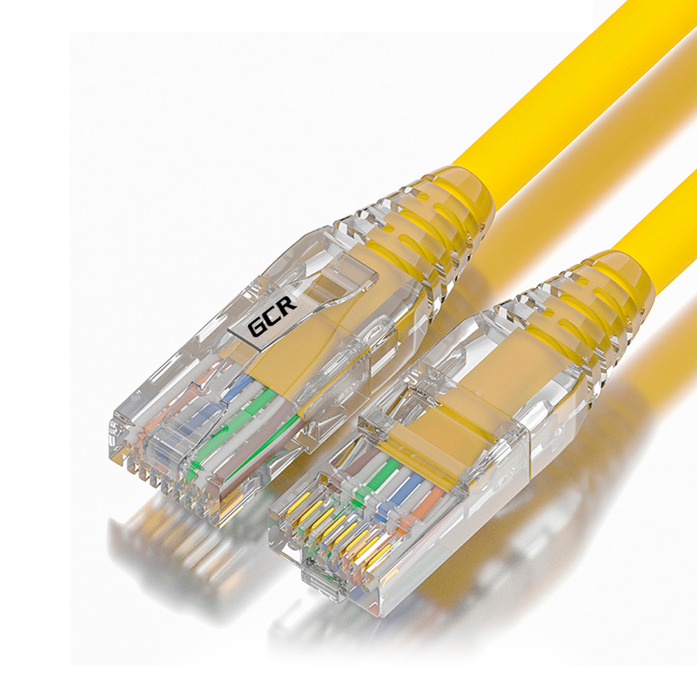 Greenconnect RJ45(m) - RJ45(m) Cat. 5e UTP  0.5м желтый