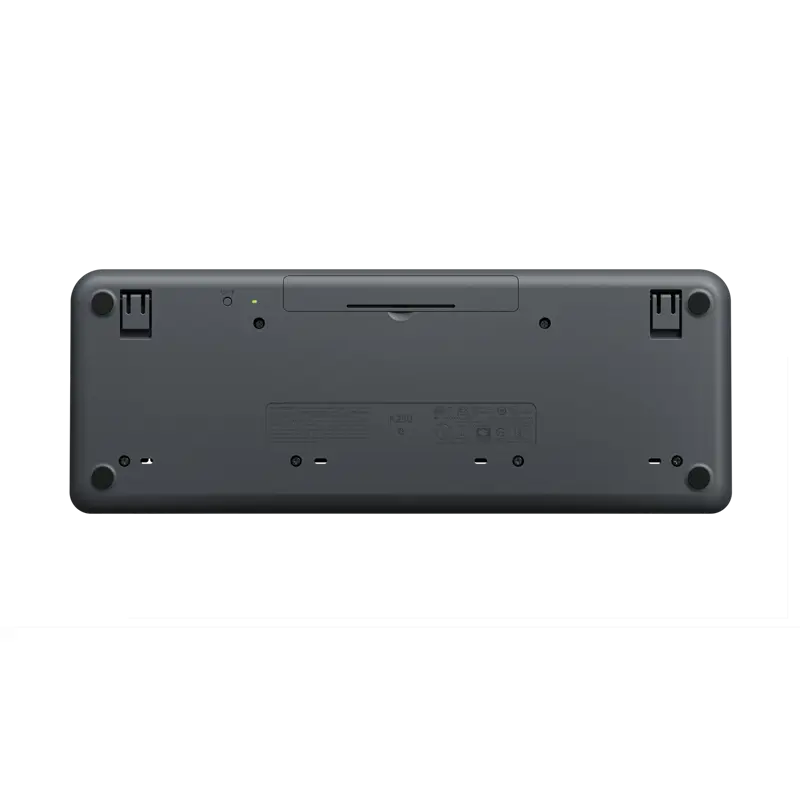 Клавиатура Logitech K250 YR0107 графитовый беспроводная BT slim Multimedia (920-013452)