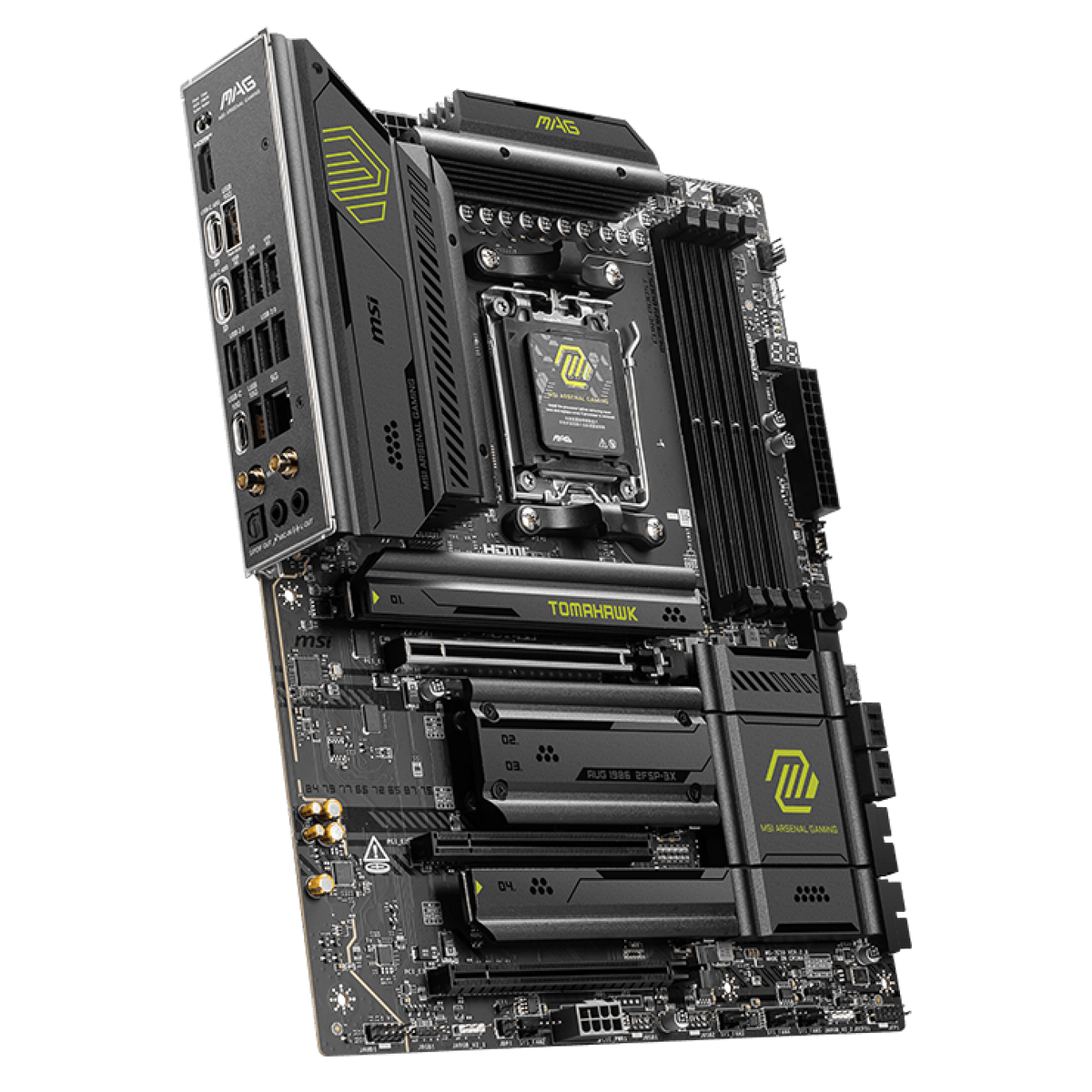 Материнская плата MSI MAG X870E TOMAHAWK WIFI Socket AM5 AMD X870E 4xDDR5 ATX AC`97 8ch(7.1) 5Gigabi