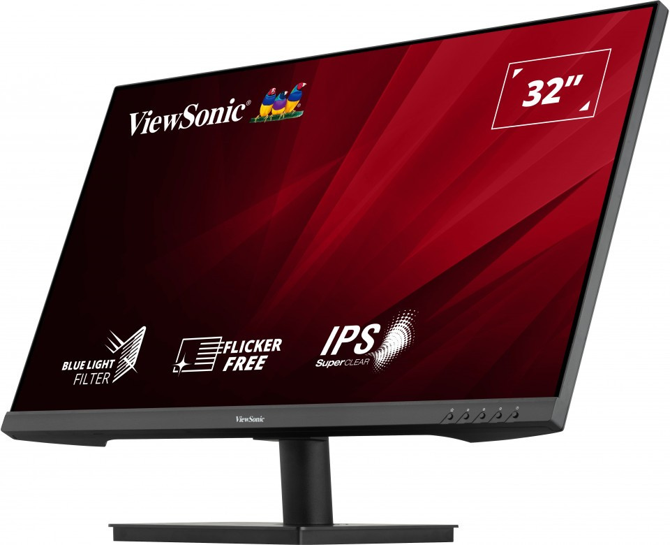 Монитор ViewSonic 31.5" VA3209-2K-MHD черный IPS LED 4ms 16:9 HDMI M/M матовая 250cd 178гр/178гр 256