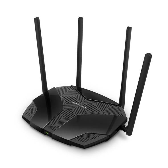 Роутер беспроводной Mercusys MR70X AX1800 10/100/1000BASE-TX черный