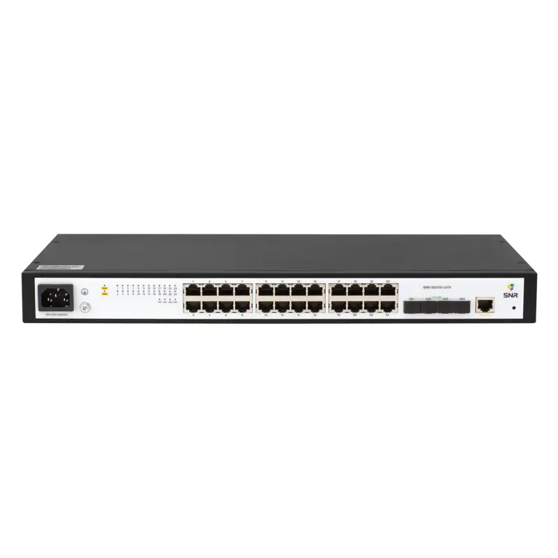 Коммутатор SNR SNR-S5210G-24TX (L2+) 24x1Гбит/с 4SFP+ управляемый