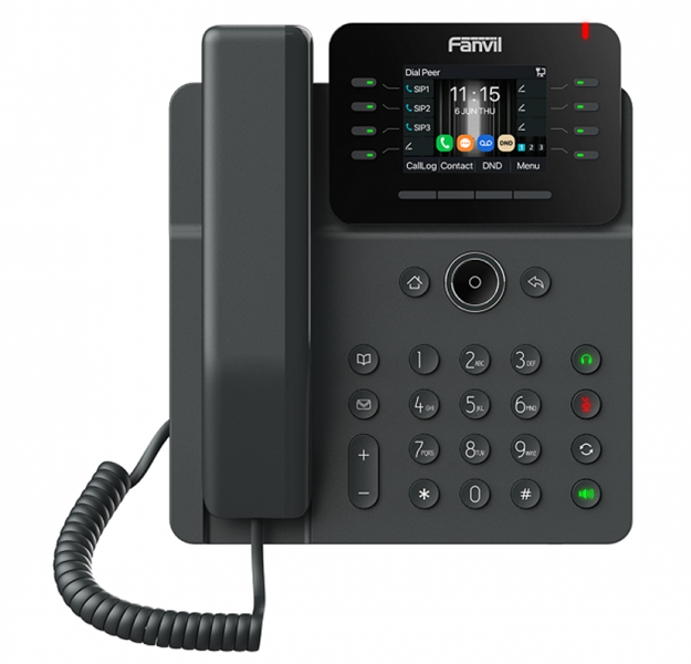 Телефон IP Fanvil V62W черный