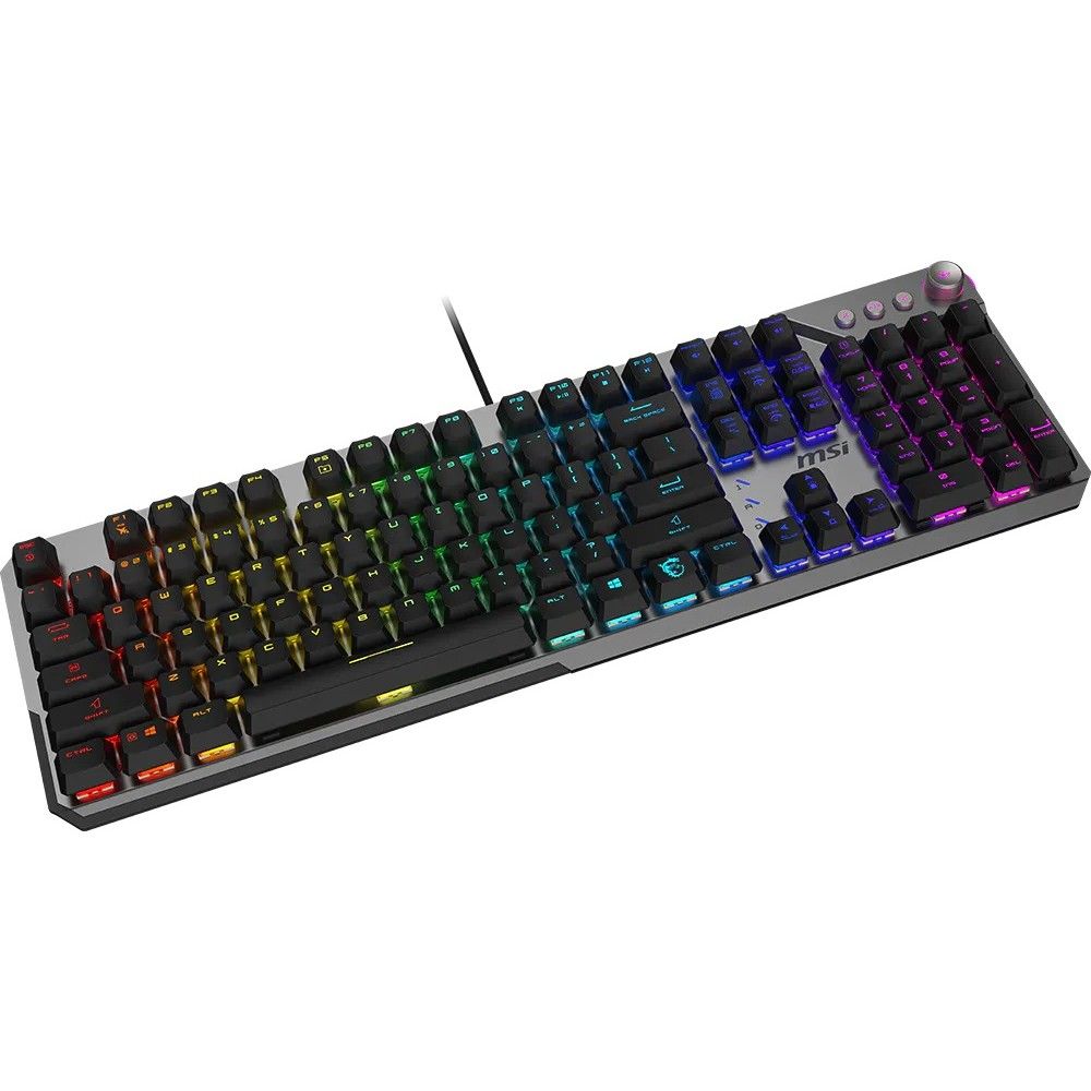 Клавиатура Gaming Keyboard MSI STRIKE 600 SILENT, Wired, Mechnical, with Multimedia functions, Kailh