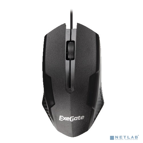 Exegate EX279941RUS Мышь ExeGate SH-9025  <black, optical,  3btn/scroll, 1000dpi, USB>, OEM