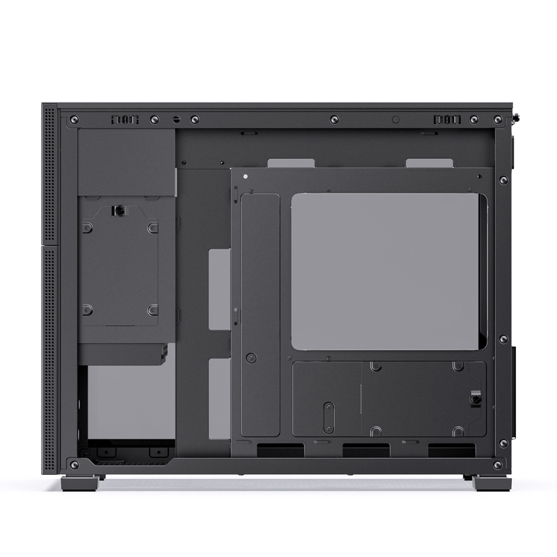 Корпус JONSBO D31 MESH, Mini-Tower, TG, no fan, 1xUSB-A 3.2 + 1xUSB-C 3.2, mATX, mDTX, mITX Black
