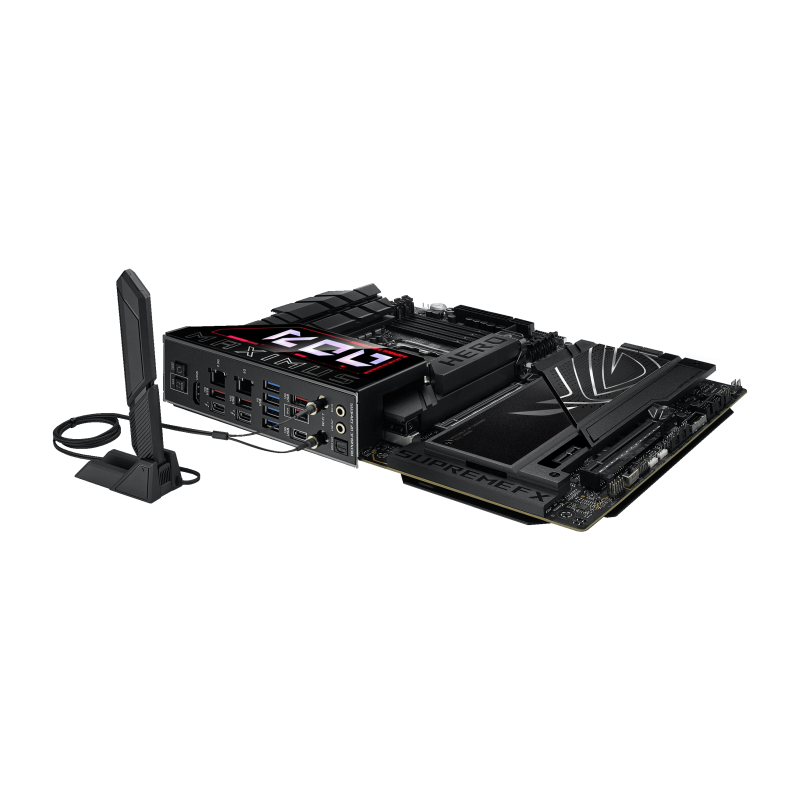 Материнская плата Asus ROG MAXIMUS Z890 HERO Soc-1851 Intel Z890 4xDDR5 ATX AC`97 8ch(7.1) 5Gigabit 