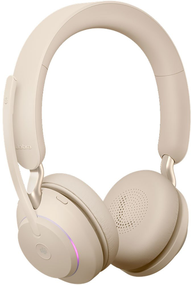 Гарнитура беспроводная/ Jabra Evolve2 65, Link380a UC Stereo Beige
