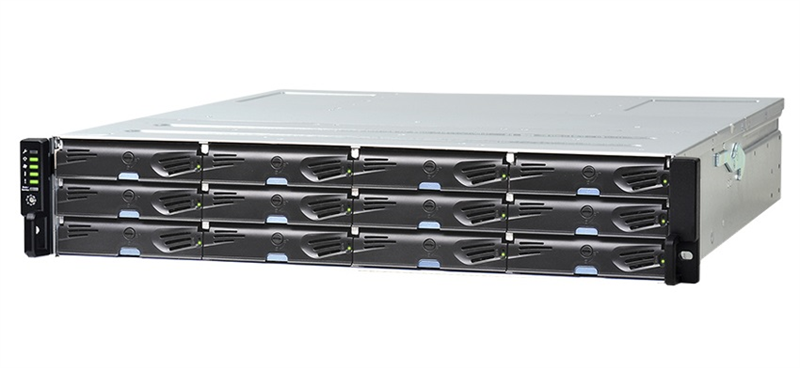 дисковая полка Infortrend JBOD 2U/12bay (GS) dual redundant controller expansion enclosure 4x 12Gb S