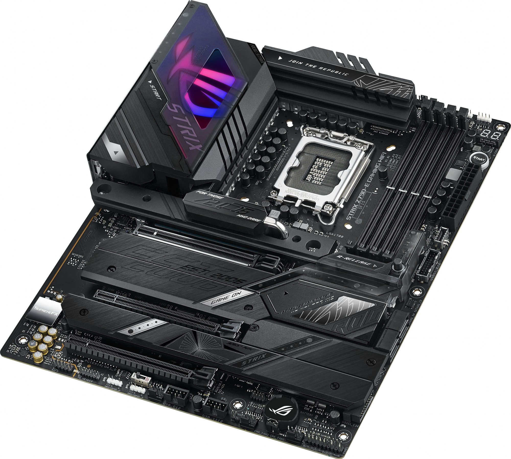 Материнская плата Asus ROG STRIX Z790-E GAMING WIFI Soc-1700 Intel Z790 4xDDR5 ATX AC`97 8ch(7.1) 2.