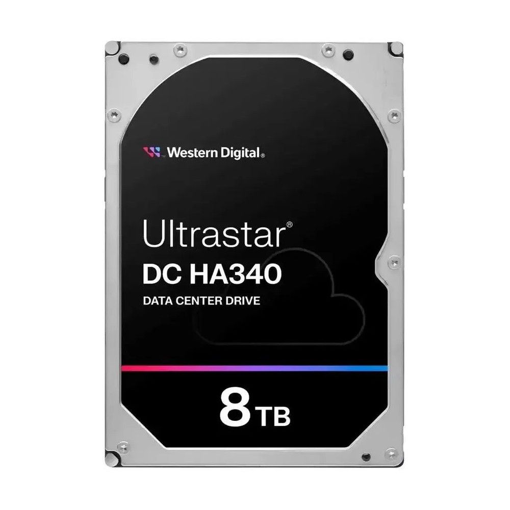 Жесткий диск WD SATA-III 8TB 0B47489 WUS721208BLE604 Server Ultrastar DC HA340 512E (7200rpm) 256Mb 