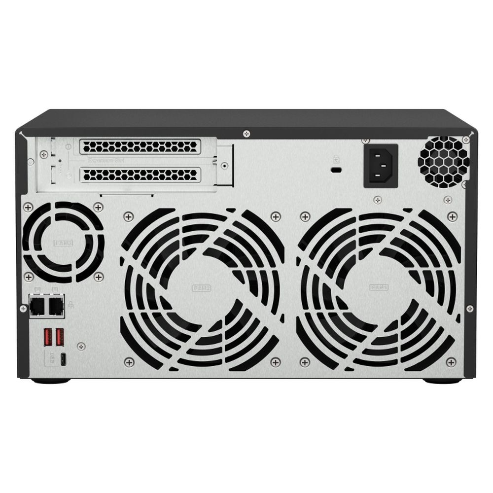 Сетевое хранилище NAS Qnap TS-873A-8G 8-bay настольный Ryzen V1500B