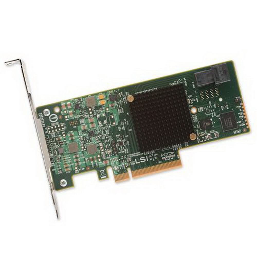 RAID-контроллер Broadcom LSI MegaRAID SAS 9341-4i SGL (LSI00419 / 05-26105-00(J) PCIe 3.0 x8 LP, SAS