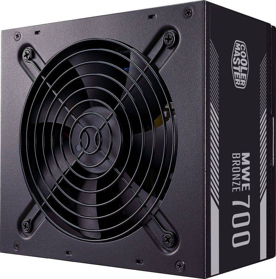 Блок питания Cooler Master MWE Bronze 750 <750W, (20+8+4+4) pin, 4x(6+2) pin, 8xSATA, 4xMolex, 12 см