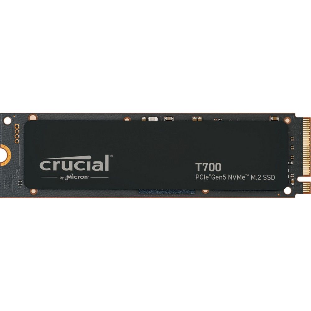 Твердотельный диск 2TB Crucial T700 CT2000T700SSD3, M.2, PCI-E 5.0 x4, TLC 3D NAND [R/W - 12400/1180