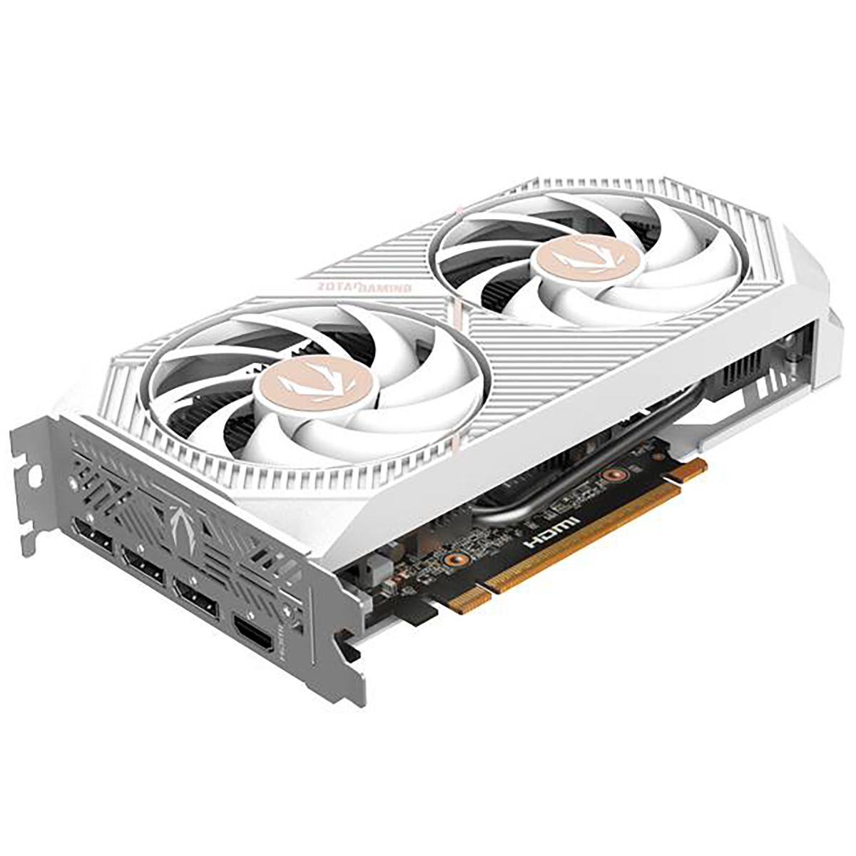 Видеокарта Zotac PCI-E 5.0 RTX 5060 TWIN EDGE OC WHITE ED NVIDIA GeForce RTX 5060 8Gb 128bit GDDR7 2