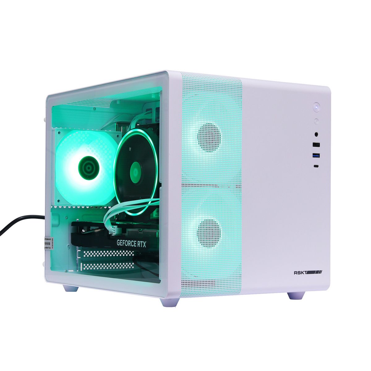 Компьютер Raskat STRIKE 320 (Intel Core i3-12100F, RAM 16GB, SSD 512GB, NVIDIA RTX 3050 6GB, noOS, w