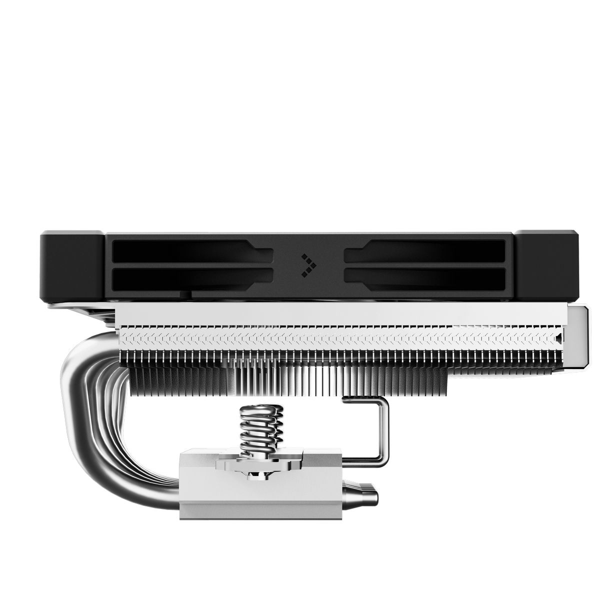 Устройство охлаждения(кулер) Deepcool AN600 Soc-AM5/AM4/1200/1700/1851 серебристый/черный 4-pin 18-2
