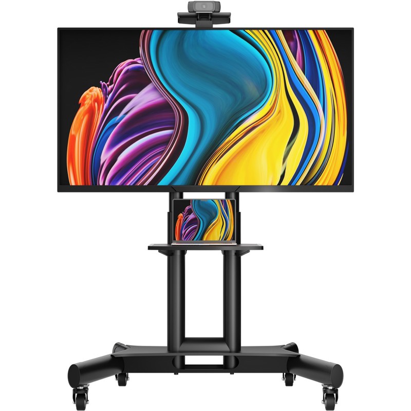 Подставка для телевизора Onkron TS1551 черный 40"-70" макс.60.5кг напольный мобильный