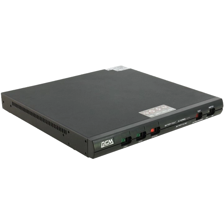 Источник бесперебойного питания Powercom King Pro RM, Line-Interactive, 1000VA/800W, Rack mount 1U, 