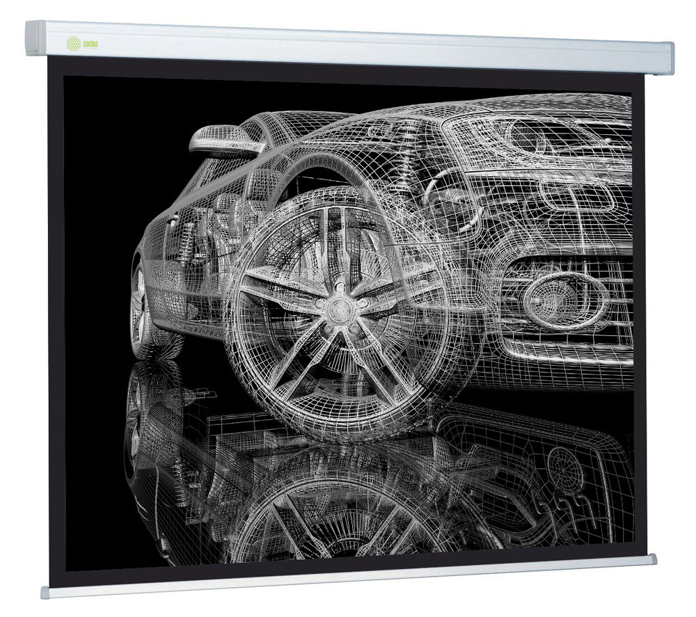 Экран Cactus 119" 213x213см Wallscreen CS-PSW-213x213 1:1 настенно-потолочный рулонный белый