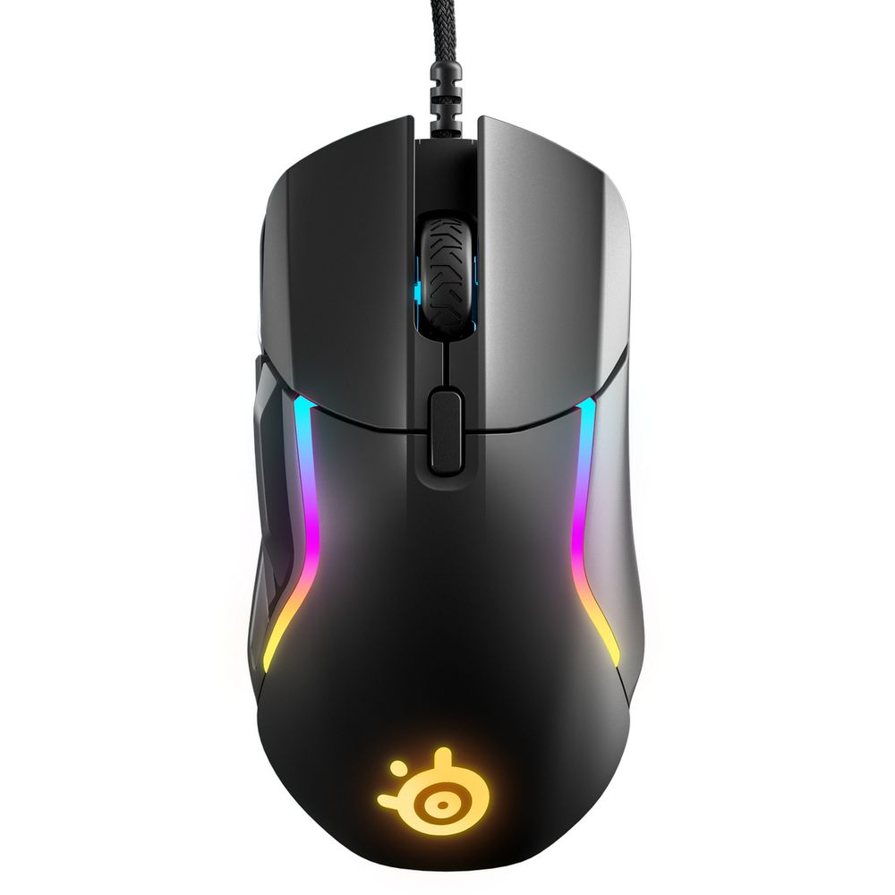Мышь Steelseries Rival 5 черный оптическая 18000dpi USB 9but (62551)
