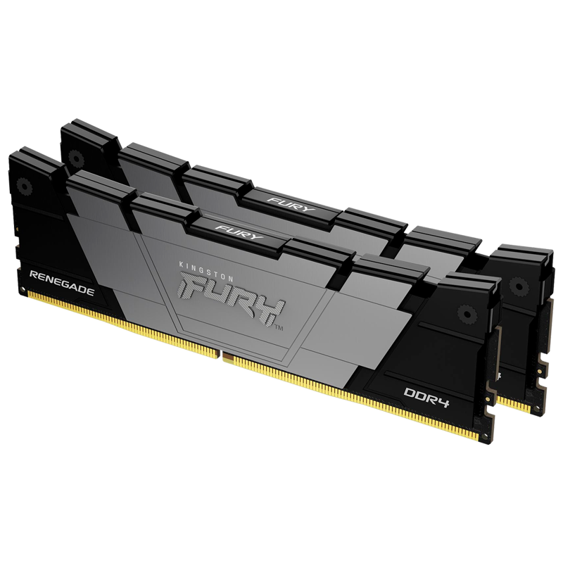 Память DDR4 2x8GB 4600МГц Kingston KF446C19RB2K2/16 Fury Renegade Black RTL Gaming PC4-36800 CL19 DI