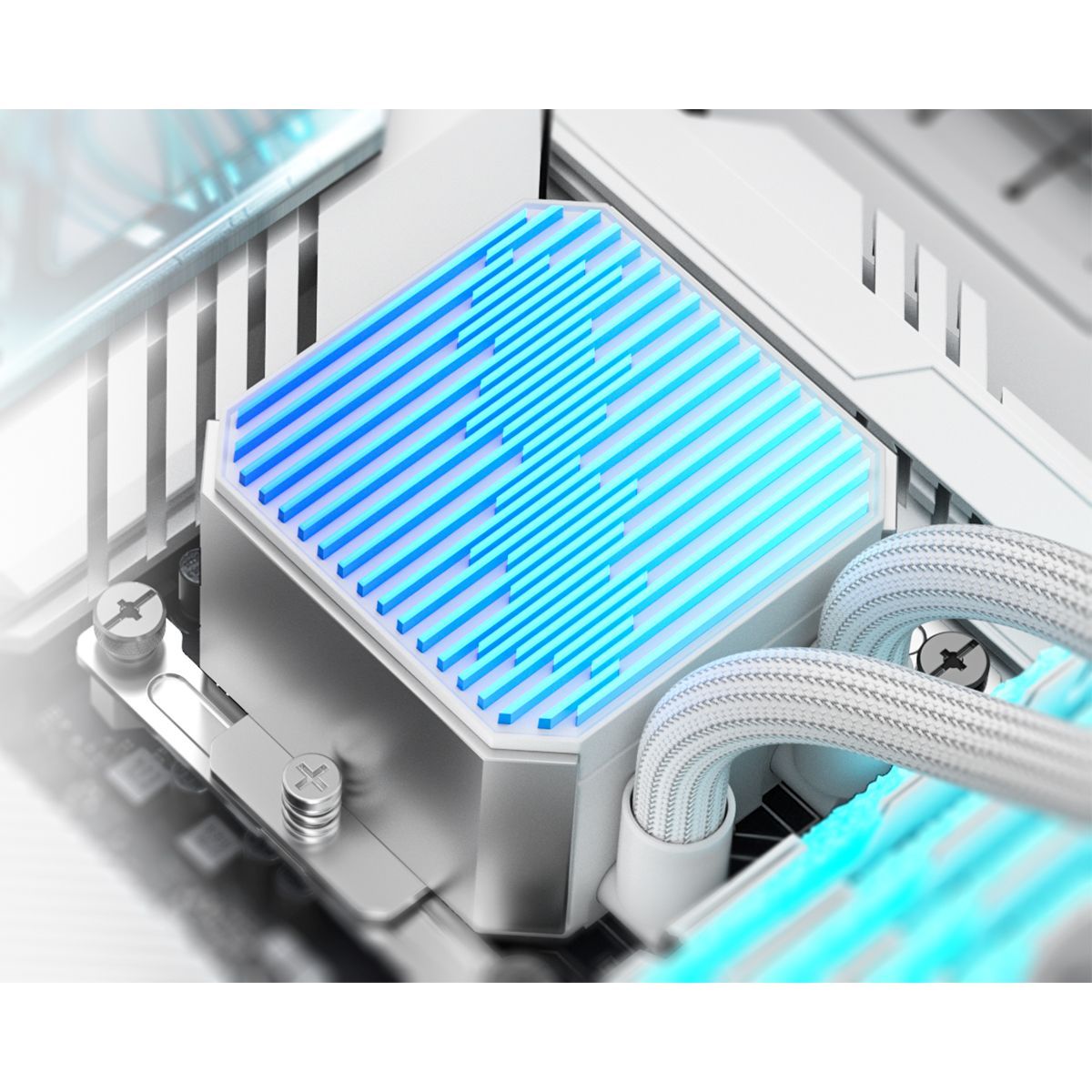 Система жидкостного охлаждения ID-Cooling DX360 MAX White