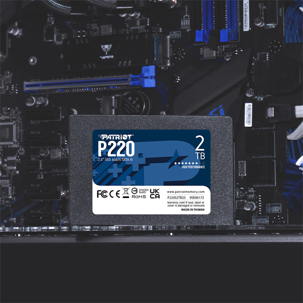 Накопитель SSD Patriot SATA-III 2TB P220S2TB25 P220 2.5"