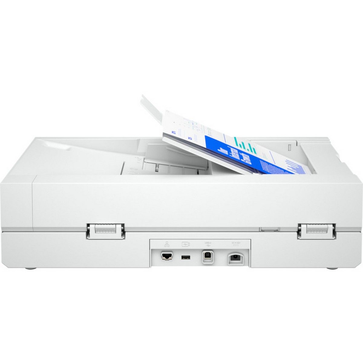Сканер планшетный HP ScanJet Pro N4600 fnw1 (20G07A) A4 белый