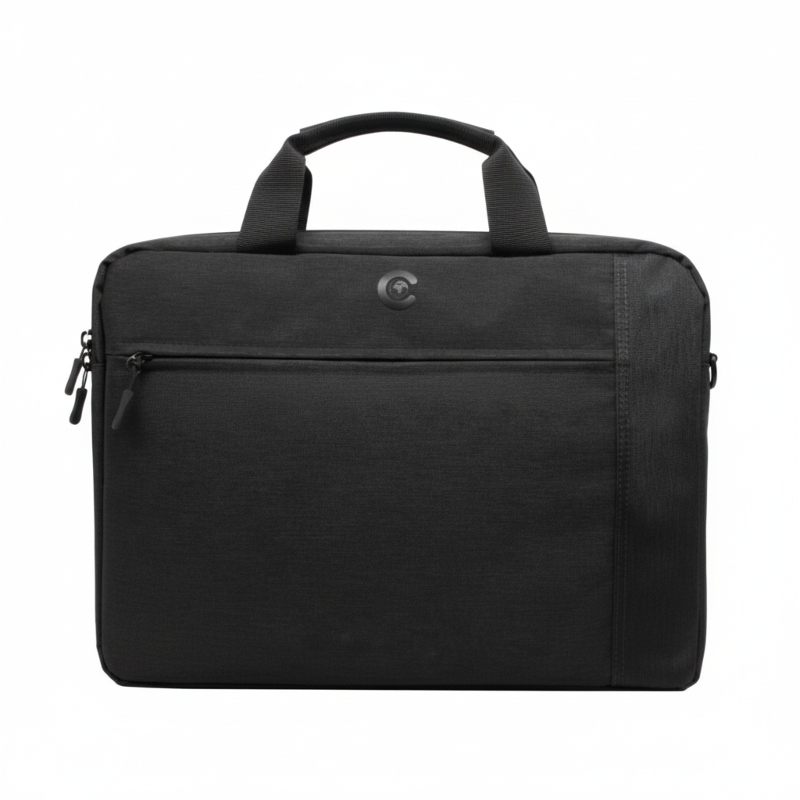 Сумка Continent  CC-211 Black (полиэстр, черный  15,6")