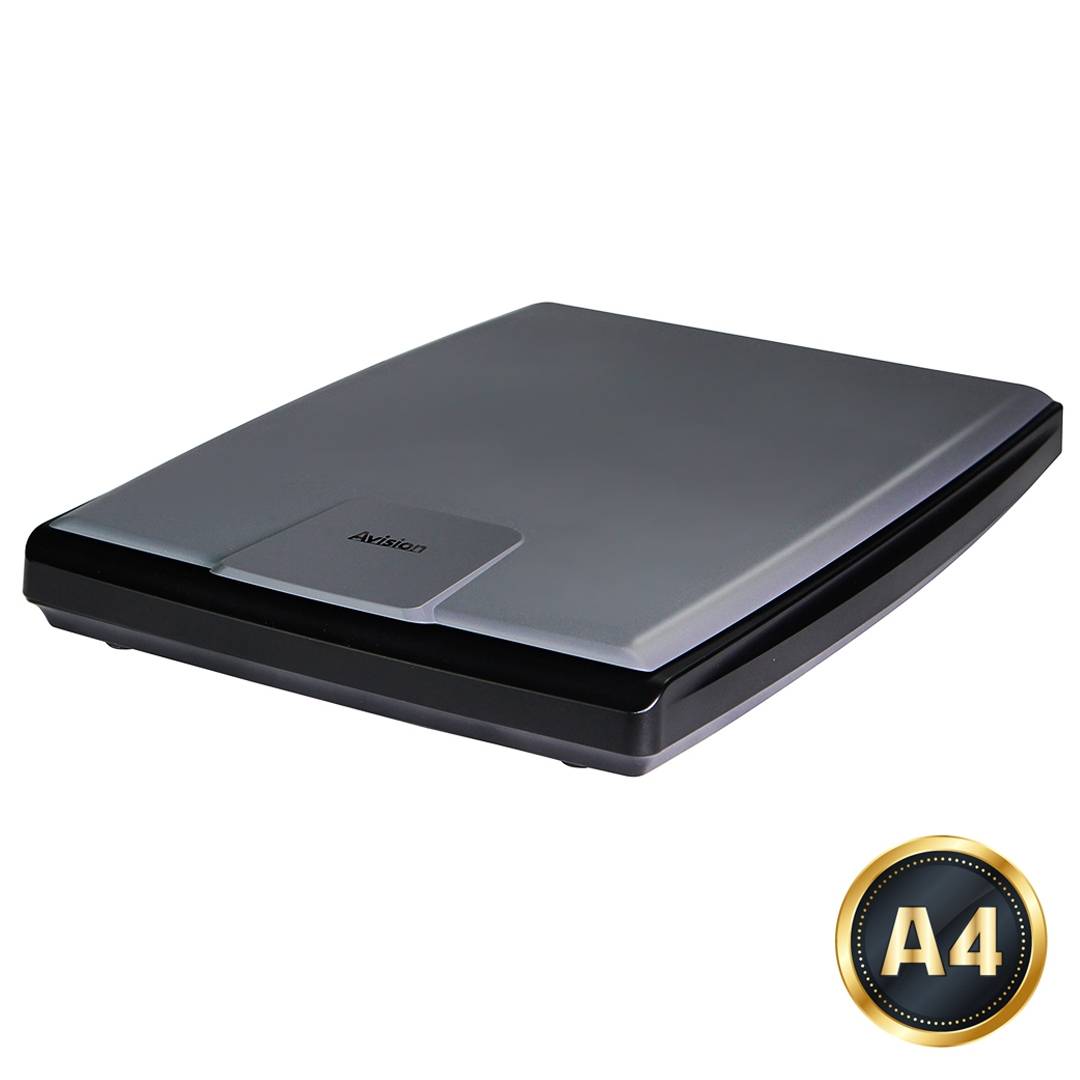 Сканер планшетный Avision FB25 (000-0999-07G) A4 серый/черный