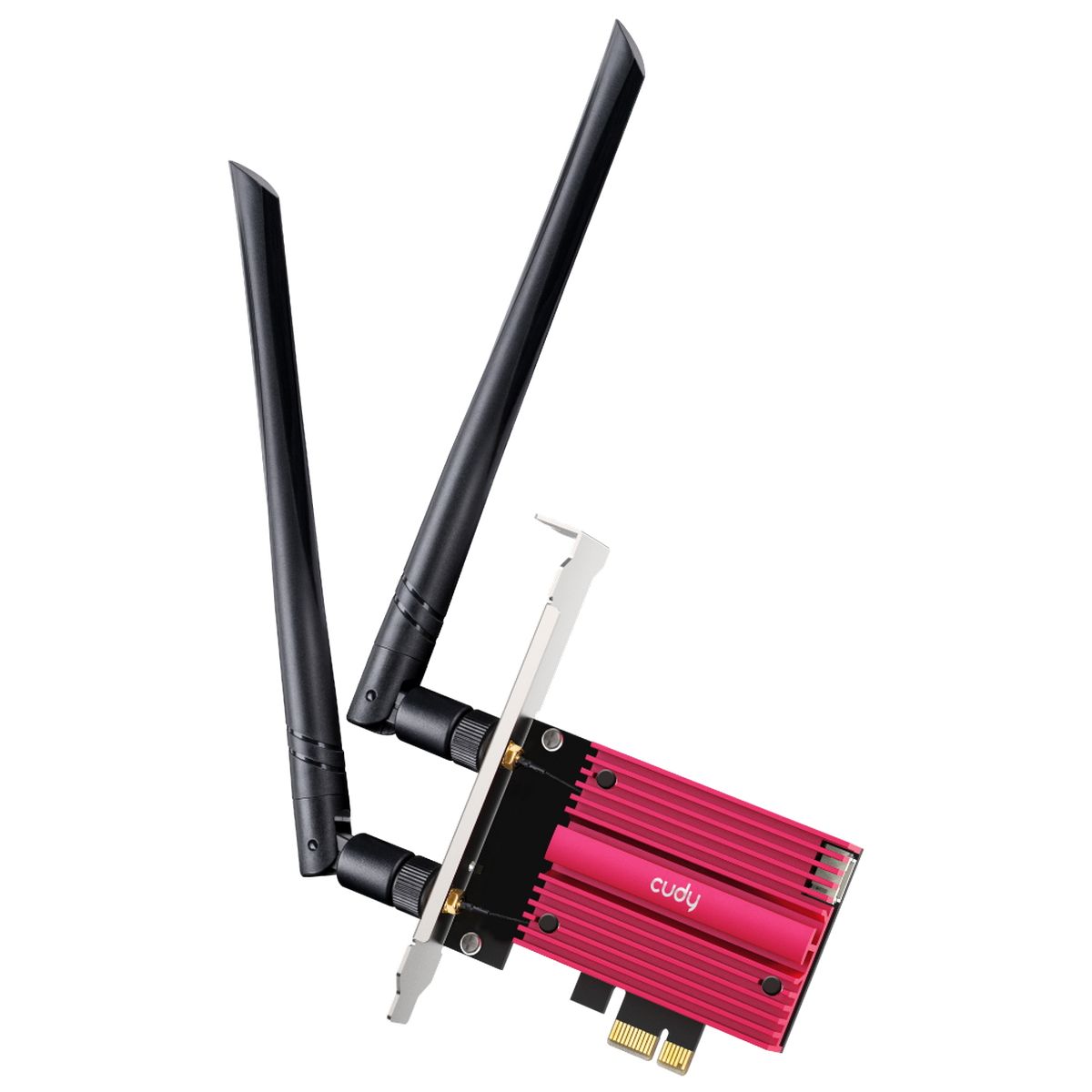 Сетевой адаптер Wi-Fi + Bluetooth Cudy WE3000S АХ5400 PCI Express (ант.внеш.съем) 2ант.