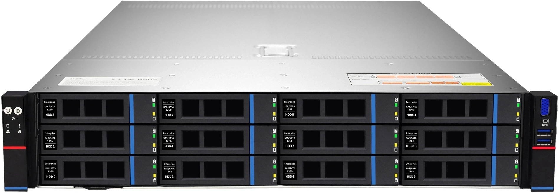 Сервер IRU Rock g2212ig4 2x4410T 4x32Gb 9460-8i AST2600 2xGigEth 2x1600W w/o OS (2154073)