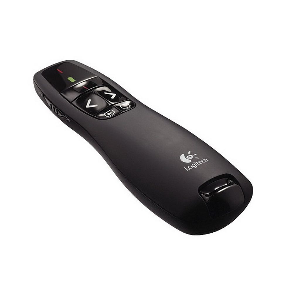 Презентер Logitech R400 Radio USB (15м) черный