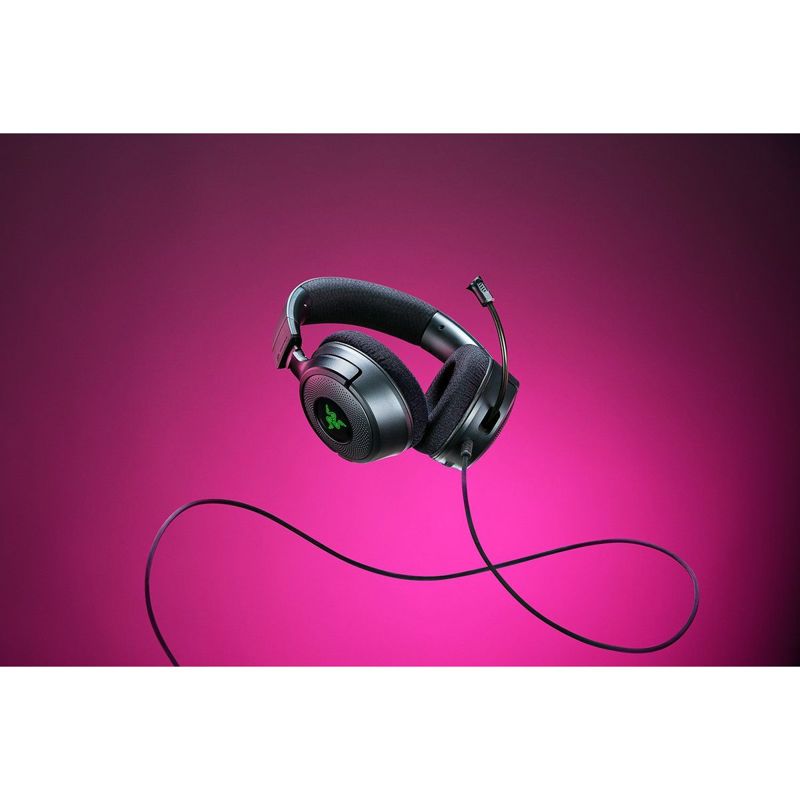 Наушники с микрофоном Razer Kraken V4 X черный 2.0м мониторные USB оголовье (RZ04-05180100-R3M1)