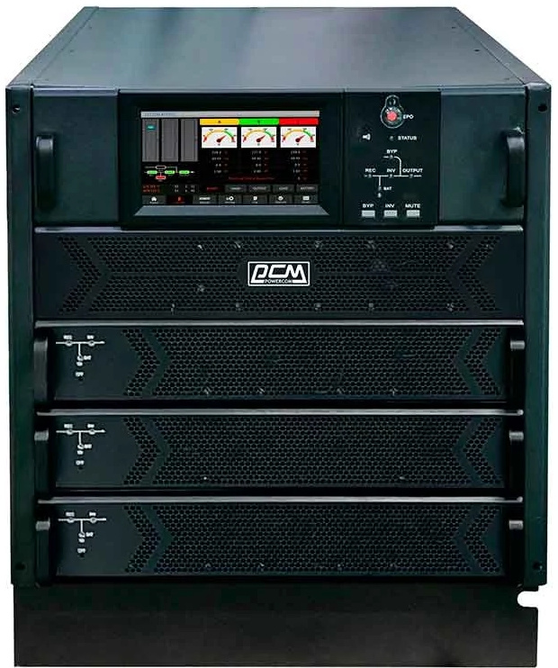 Источник бесперебойного питания Powercom Vanguard-II-33 VGD-II-45R33 (Empty modular cabinet) 45000Вт
