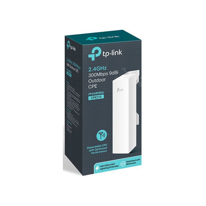 Точка доступа TP-Link CPE210 N300 10/100BASE-TX белый
