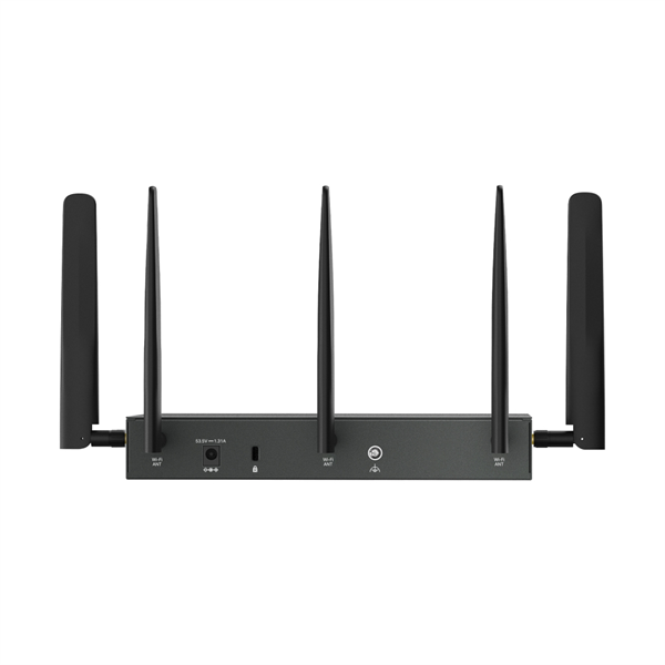 Маршрутизатор TP-Link ER706WP-4G, Omada 4G+ Cat6 AX3000 Wi-Fi 6 Gigabit VPN Gateway with 4-Port PoE+