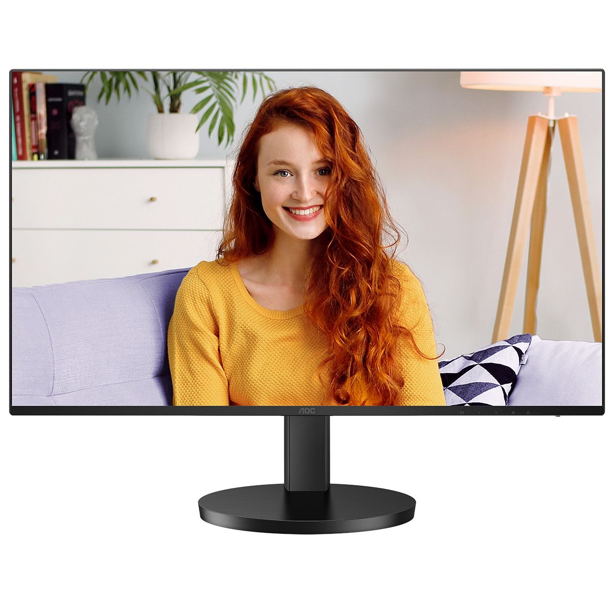 Монитор AOC 27" Q27B3CF2 черный IPS LED 16:9 HDMI M/M матовая HAS 350cd 178гр/178гр 2560x1440 100Hz 