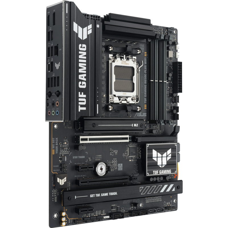 Материнская плата Asus TUF GAMING B650E-PLUS WIFI Socket AM5 AMD B650 4xDDR5 ATX AC`97 8ch(7.1) 2.5G