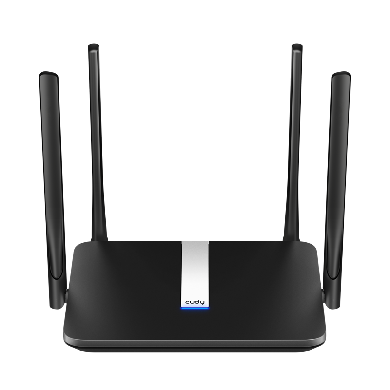 Роутер беспроводной Cudy LT500 AC1200 10/100BASE-TX/4G cat.4 черный