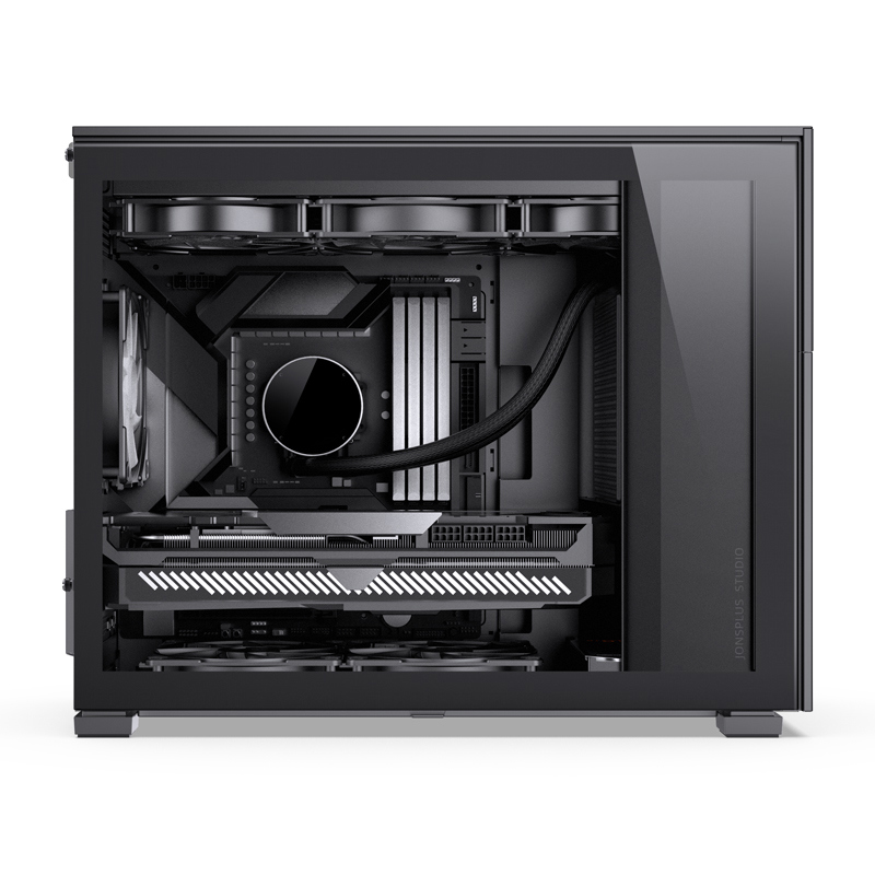 Корпус JONSBO D31 MESH, Mini-Tower, TG, no fan, 1xUSB-A 3.2 + 1xUSB-C 3.2, mATX, mDTX, mITX Black