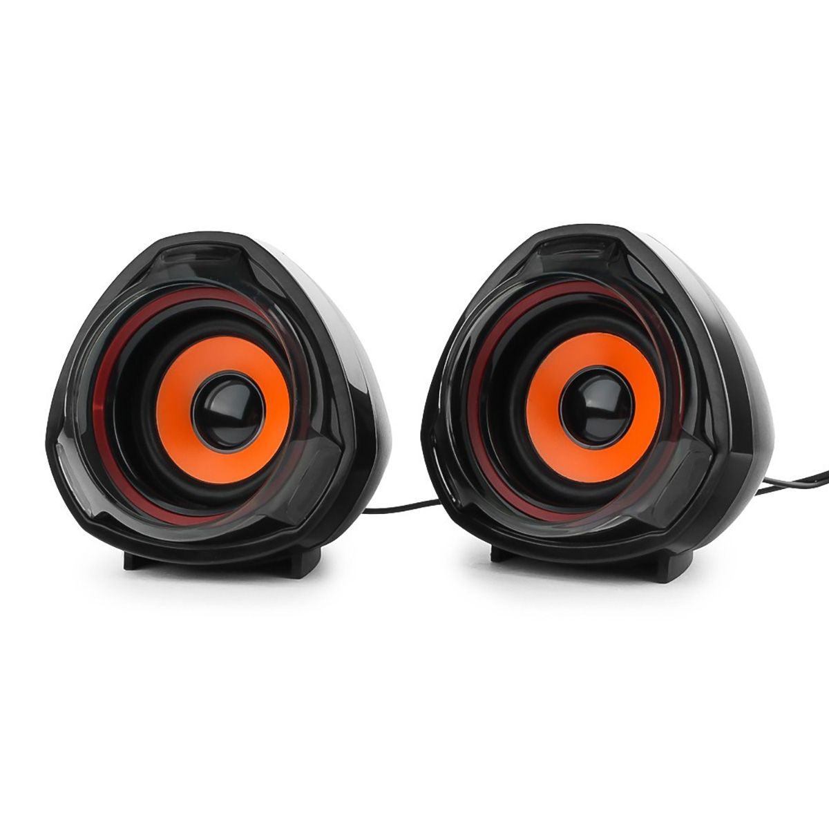 Акустич. система 2.0 Gembird SPK-105, черный, 5 Вт, регулятор громкости, USB-питание