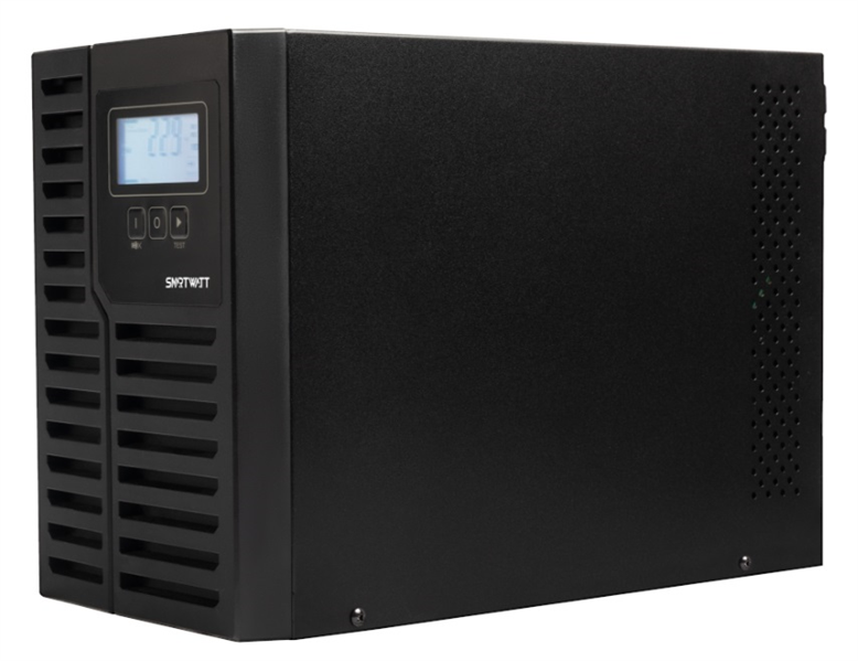Источник бесперебойного питания SMARTWATT ИБП Онлайн, мощность 1000/900 ВА/Вт, напольный, LCD диспле
