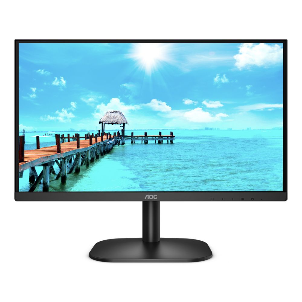 Монитор AOC 23.8" Value Line 24B2XHM2/01 черный VA LED 16:9 HDMI матовая 250cd 178гр/178гр 1920x1080