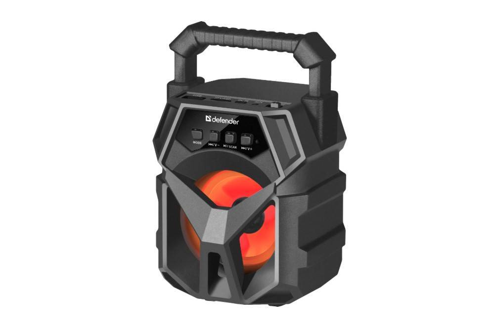 Портативная колонка 5W BLACK 65098 DEFENDER