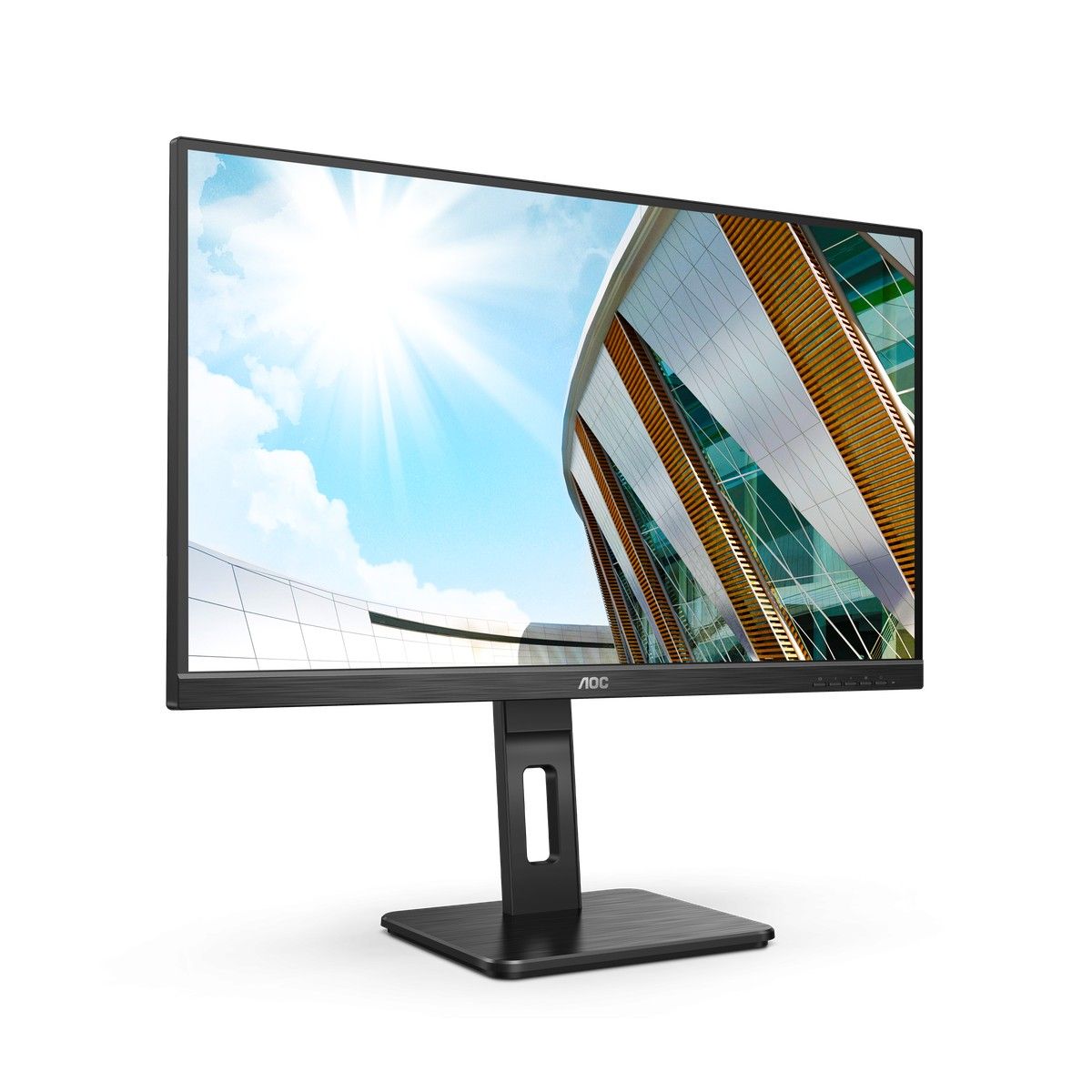 Монитор AOC 27" Q27P2Q Black (IPS, 2560x1440, D-sub+HDMI+DP, 4 ms, 178°/178°, 300 cd/m, 1000:1,