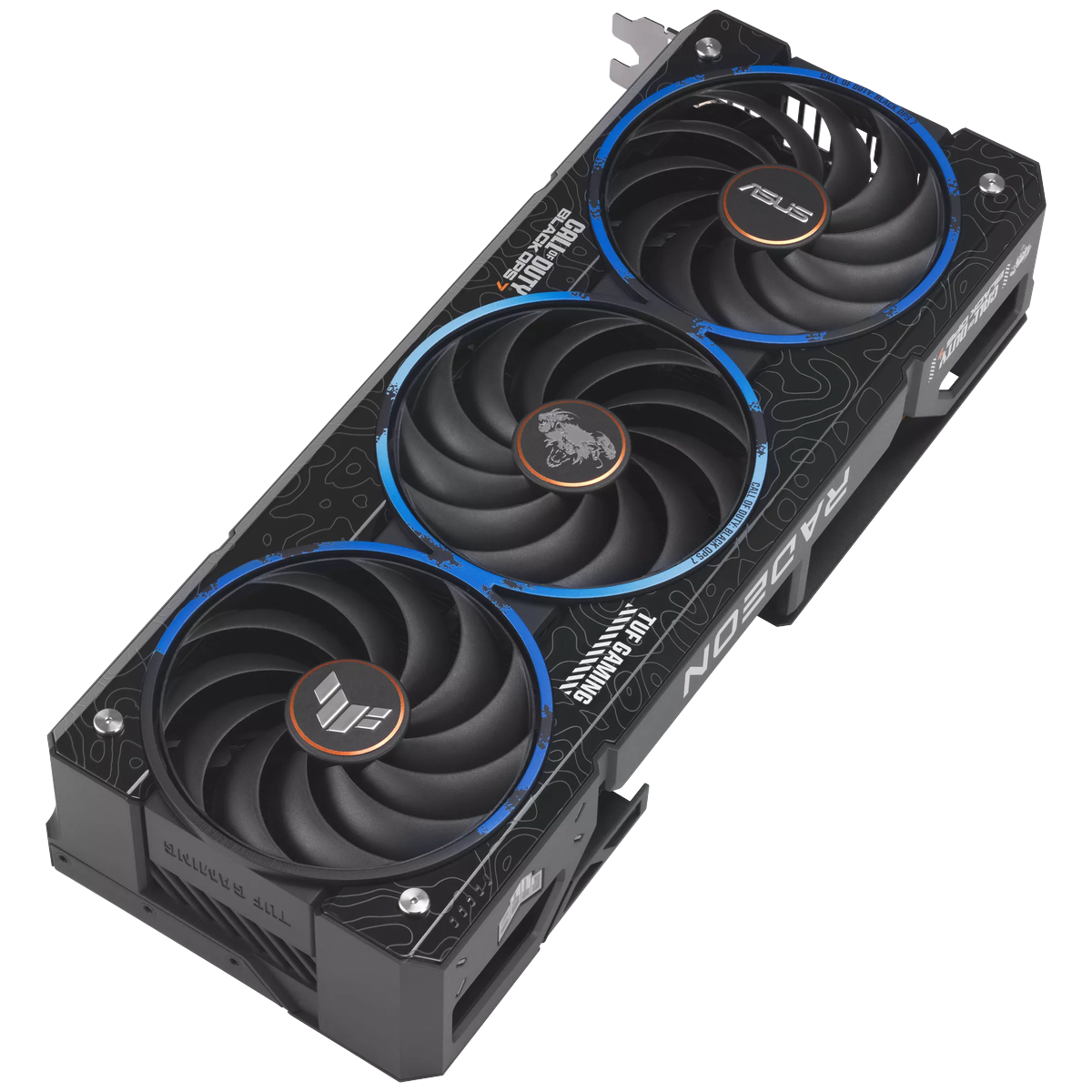 Видеокарта ASUS RX9070XT TUF GAMING COD BO7 SPECIAL EDITION OC 16GB GDDR6 256bit 3xDP HDMI 3FAN RTL 