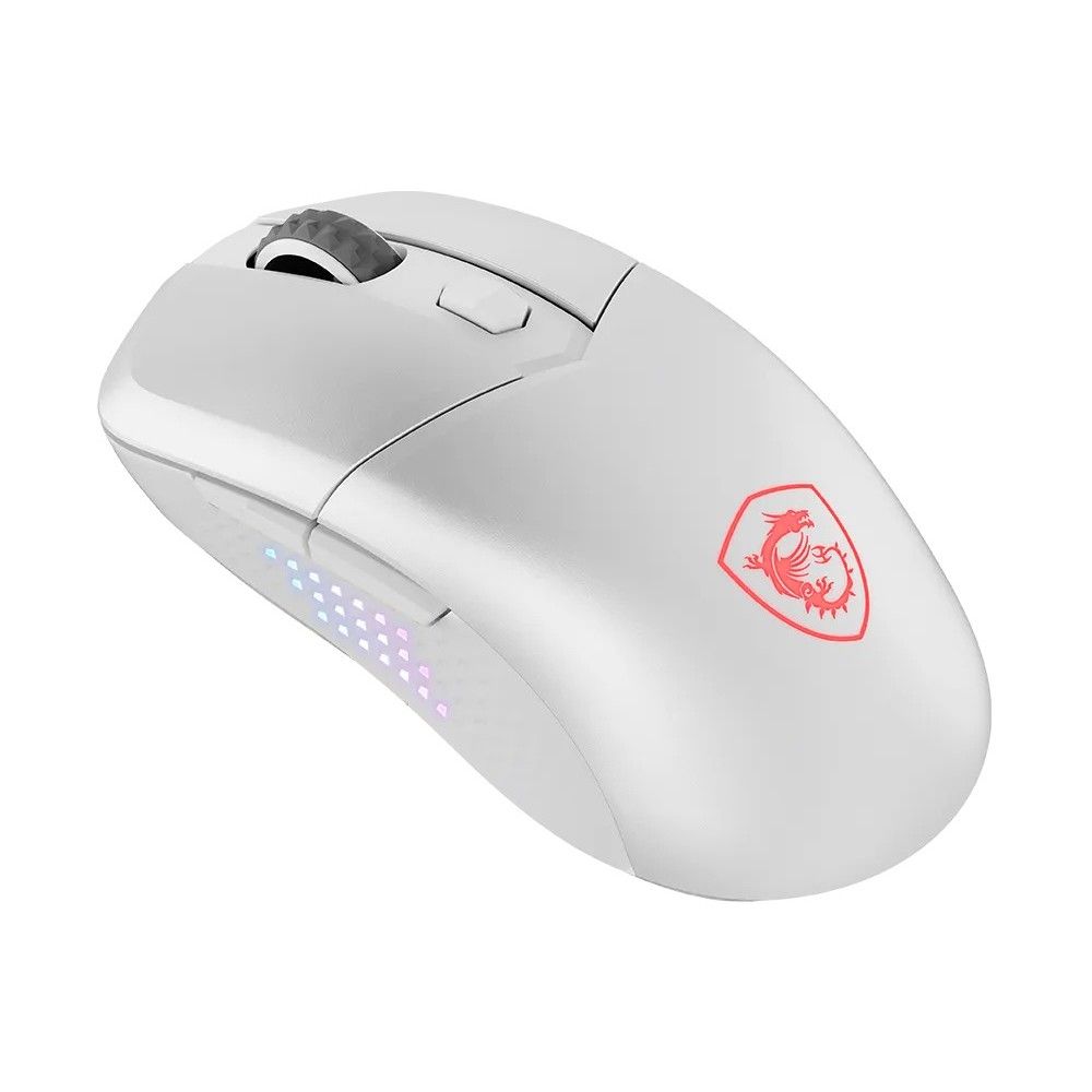 Мышь MSI VERSA 300 ELITE W белый оптическая 26000dpi беспров. BT/Radio USB 5but (S12-4301450-CLA)